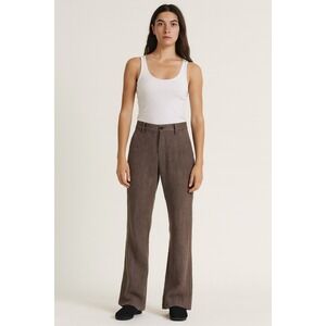 Patagonia Women's Size 4 Wide Leg Hemp Blend Brown Pants Gorpcore Outdoor
